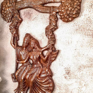 Wooden Radha Krishan