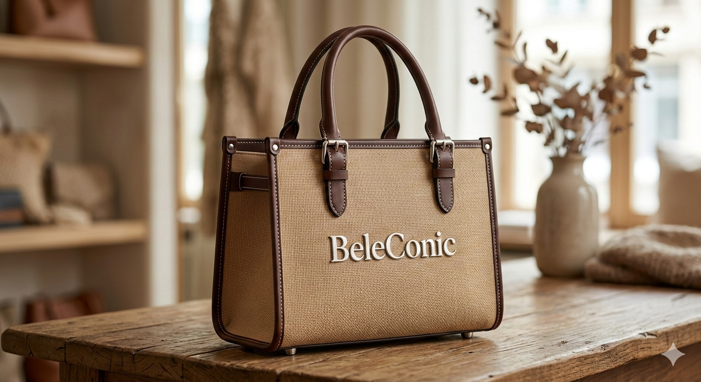 BeleConic Classic Jute Tote