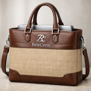 BeleConic Executive Jute Briefcase